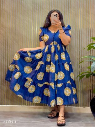 kalamkari pocket midi dress