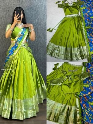 Narayanpet Patta Lehenga