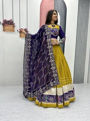 Pure Cotton Navratri Lehenga Choli