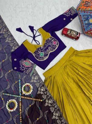 Pure Cotton Navratri Lehenga Choli