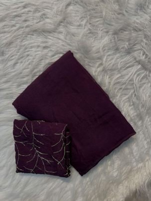Rangoli Silk South Taj Embroidered Blouse Saree
