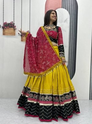 Rayon Cotton Navratri Lehenga Choli