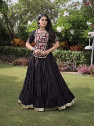 Royal Kutchi Frill Lehenga Choli