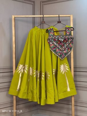 Royal Palm Gota Lehenga Choli