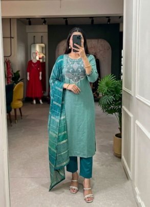 straight cut kurta set