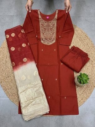 straight cut kurta sets